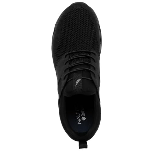 Image of Nautica Mens Running Sneakers Sport Fashion Lace-Up Athletic Soft Shoes for Gym Tennis Men - Cushioned, Breathable, Lightweight & Comfortable