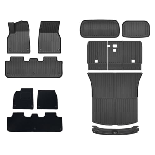 Tapis de coffre de sol adapté aux accessoires Tesla étanche et durable