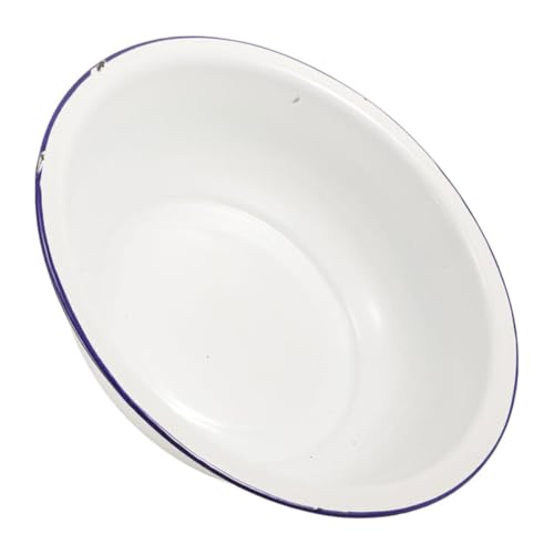 Bañera de pies esmaltada vintage de gran capacidad para el cuidado del hogar fácil de limpiar 2
