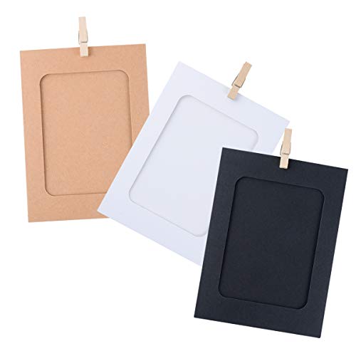 Lejhome 8541869469 Paper Photo Frame, 30Pcs Kraft Hanging Picture Frames Display thumb #8