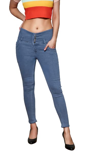 ANNOY Women Slim Fit High Rise Jeans ANNOY Women Slim Fit High Rise Jeans