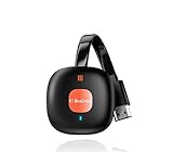 4K HDMI Wireless Display Dongle Adapter, HD Wireless Adapter, WiFi Streaming Video Receiver for iPhone/iPad/iOS/Android/PC/MacOS to TV/Projector/Monitor, Support Miracast, DLNA, Airplay.Mirror Screen