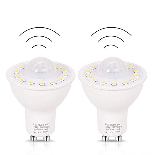 Ampoules LED GU10 capteur de mouvement pour sécuriser escalier et couloir