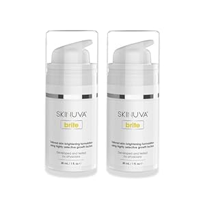Skinuva® Brite Hyperpigmentation Treatment – Skin Brightening Cream – Dark Spot Treatment – Formulated with Highly Selective Growth Factors – Suitable for All Skin Types (30ml – 2 pack)