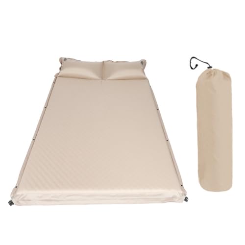 Fictory Colchón inflable automático para camping, cama autoinflable portátil con almohada, fácil instalación, ligero, ideal para el hogar, oficina, playa y aventuras al aire libre