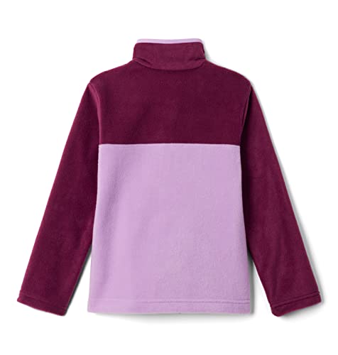 Columbia Youth Unisex Steens Mountain 1/4 Snap Fleece Pull-over, Gumdrop/Marionberry, Small2