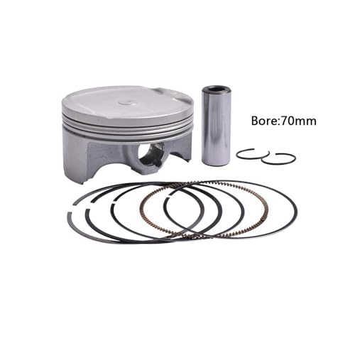 Kit segments piston moto 70mm contre la perte de puissance du scooter 300