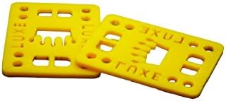 Luxe Colored TPR Flex Formula Risers (Yellow, 1/2")