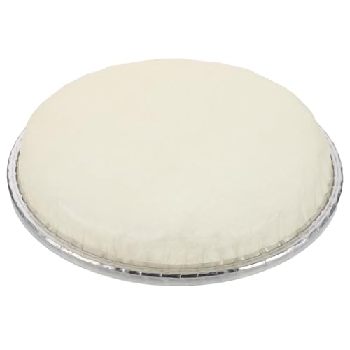 Peau de tambour africain en cuir beige pour remplacement tête de djembé