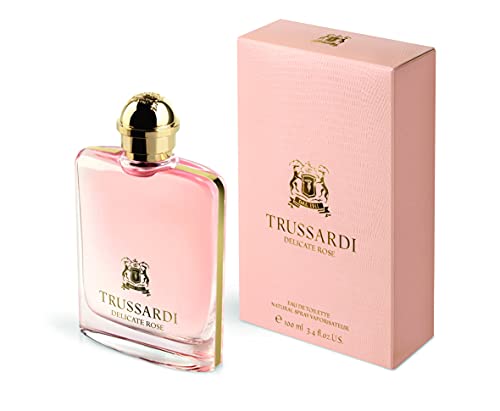 Trussardi | Delicate Rose | Eau de Toilette | Spray for Women | Floral Fresh Scent | 3.4 oz