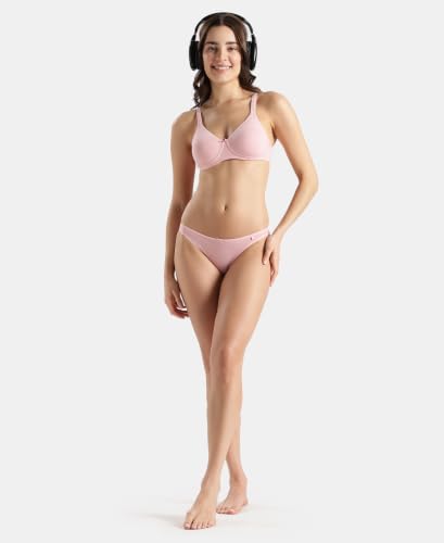 Image of Jockey SS02 Women Super Combed Cotton Elastane Stretch Low Waist Bikini