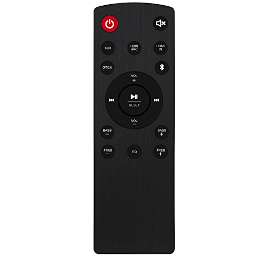 Télécommande de rechange de type infrarouge pour barres de son Onn séries 100008866
