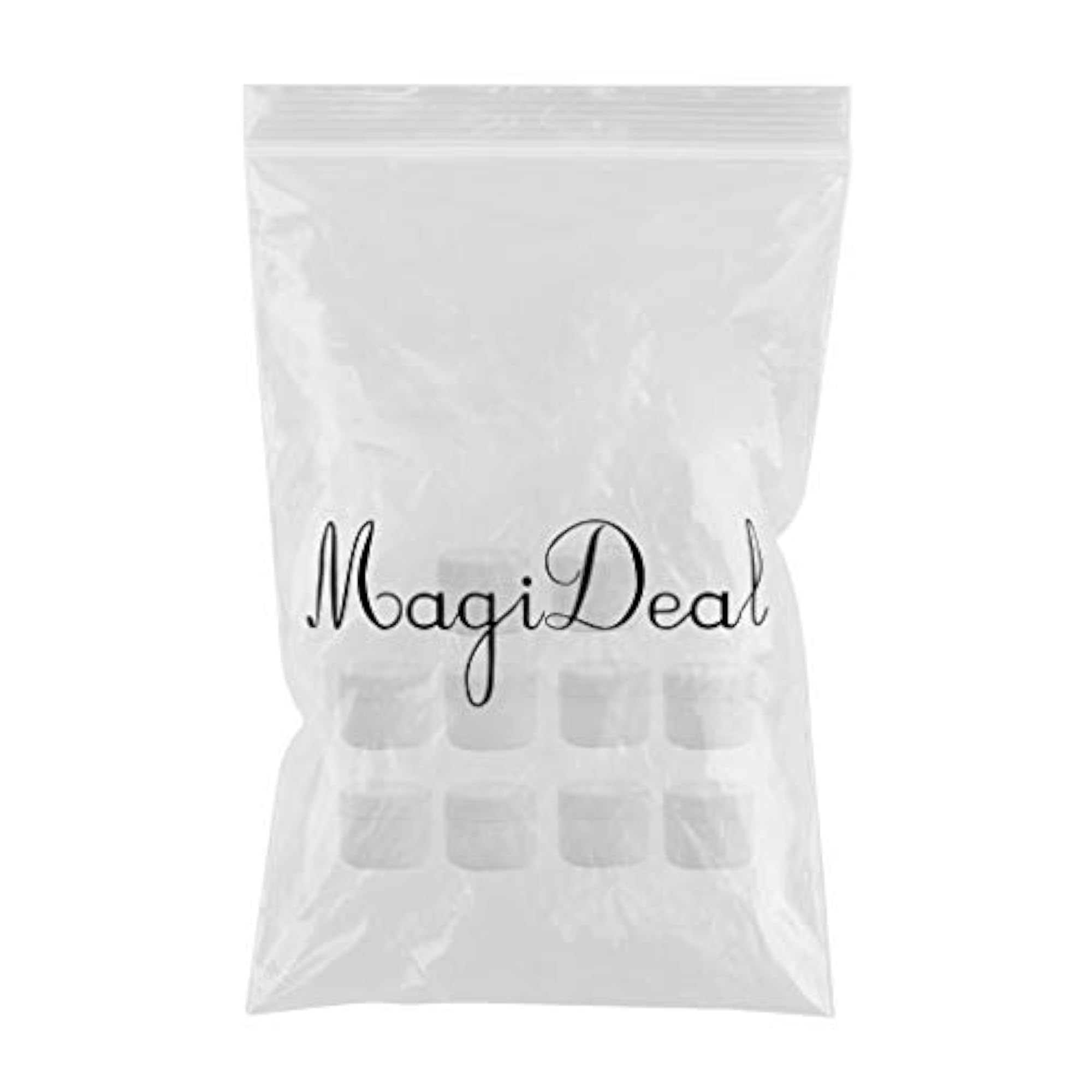 Refillable PVC Empty Face Cream Container, White 20g
