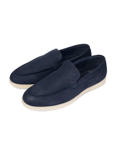 Image of Thomas Crick Men's Casual Summer Loafers - Premium Leather | Anti-Skid Sole | All-Day Comfort