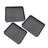 EXHUMKY 3pcs Multi-Functional Shoes Boot Tray Sturdy Plastic Boot Mat for Indoor Outdoor Storage Hallway Shoe Rack