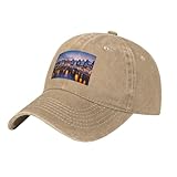 Migliora il tuo stile con questo berretto da baseball da cowboy in denim lavato classico Natural AEKGOHP Amsterdam Night View, caratterizzato da un design senza tempo che completa qualsiasi outfit per un look alla moda e alla moda, perfetto sia per uomini che per donne.