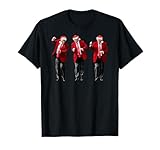 Christmas Donald Trump President 2024 Dancing Funny Santa T-Shirt