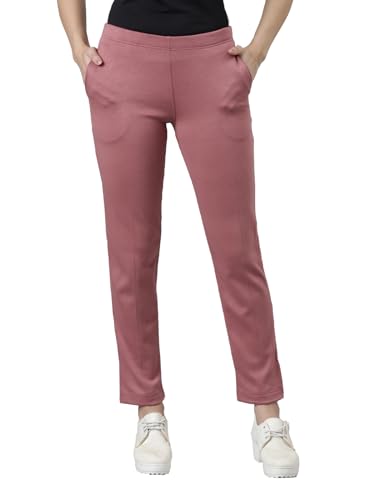 Image of GO COLORS Solid Ultra Warm Kurti Pant for Women | Mid Rise, Warm tech