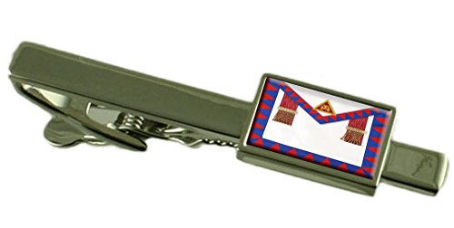 Tablier Regalia de l'Arche Royale maçonnique paré de sa cravate et pochette de prestige
