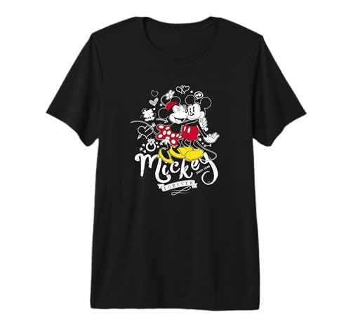 T-shirt Minnie Mouse Mickey premium : coton doux et finitions luxe