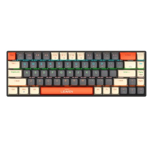 Clavier mécanique sans fil 2,4 G Bluetooth RVB échangeable à chaud