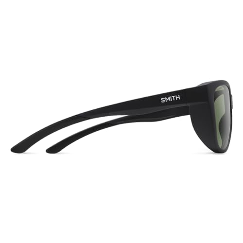 Smith Shoal Performance Sunglasses - Matte Black | ChromaPop Polarized Gray Green3