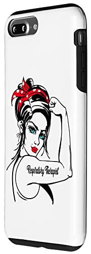 Iphone 7 Plus/8 Plus Female Respiratory Therapist Rosie The Riveter Pin Up Girl Case #TOP1