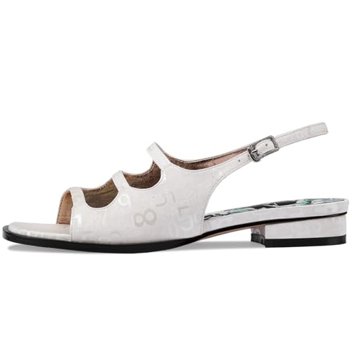 TDD Womens Sandals Summer Square Toe Chunky Stylish Sexy Shoes Dressy Comfortable Strappy High Heels Elegantes Sparkly Buckle Wedge Ladies Formal 1 Inch Pumps2