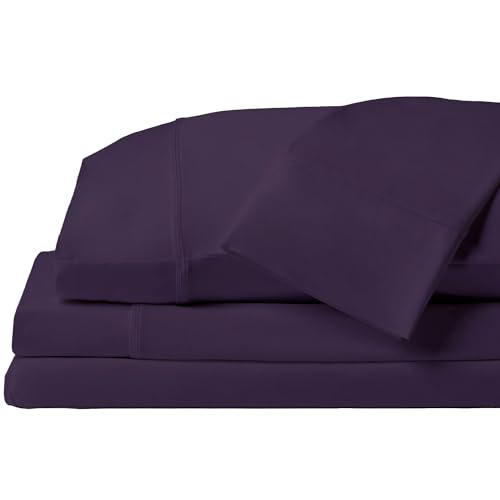 SHEEX Original Performance Cooling Sheets, King/Cal Royal Plum