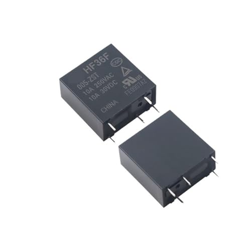 Relais 5VDC HF36F-005-ZST 10A avec contact inverseur pour commutation sécurisée