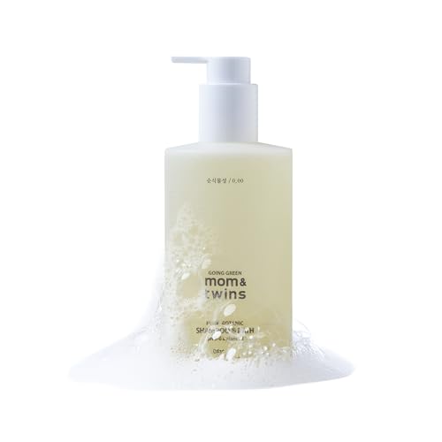 リヤナチュレ シャンプーバス 320g オーガニック韓国ベビーシャンプー&ボディウォッシュ 赤ちゃんと一緒に使える 植物由来・パラベンフリー 低刺激・敏感肌対応 頭皮・髪・全身のやさしい洗浄