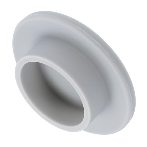 Image of MECCANIXITY High Temp Silicone Plug Mount Dia 53.6mm /2.11 Inch T Shaped Rubber Stopper Hole Plugs for Powder Coating Plating Waterproof Sealing Plugs Grey Pack of 1(OD 83.5mm /3.29 Inch), Gray