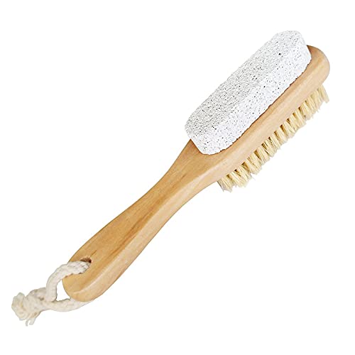 Aisilk 2-in-1 Foot Brush & Pumice