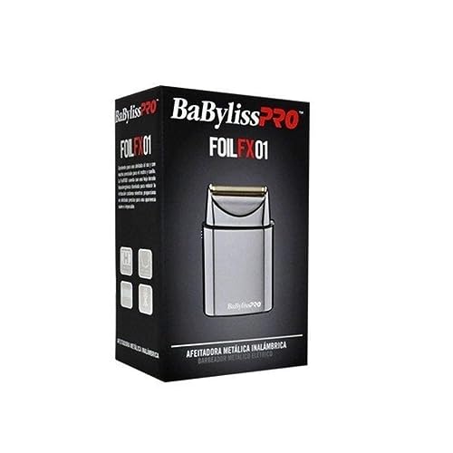 Barbeador Metálico Shaver Foil Fx 01 Babyliss PRO