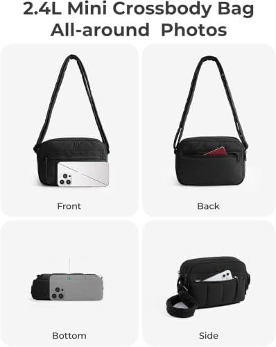 Image of Crossbody Bag for Women | Lightweight Sling Bag with Multiple Pockets & Adjustable Strap