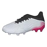 Parte superior de piel adidas Copa Sense.1 FG J, Zapatillas de fútbol, FTWBLA/FTWBLA/ROSSHO, 38 EU