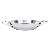 Freidora de acero inoxidable de 8,8 pulgadas, sartén de inducción segura para el horno, juego de ollas y sartenes, apta para todas las cocinas