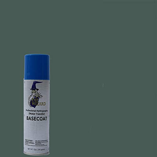 Hydrographic Paint 12 Ounce Aerosol Spray Can Base Coat Hydro Graphic Film Water Transfer Printing Hydro Dipping Dip Paint (Hunter's Green)