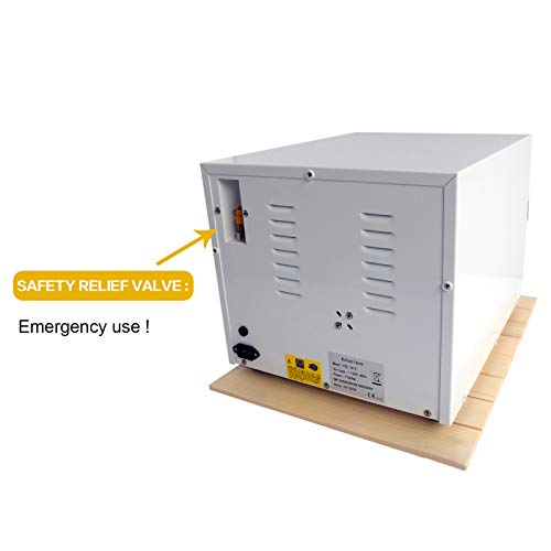 18L Portable Autoclave Stainless Steel High Temperature Steam Sterilizer Lab Equipment - Thumbnail 7