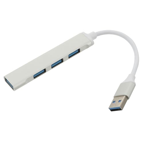 Hub A 4 Porte Hub Dati Splitter Hub 3.0 Portatile in Lega di alluminio argento usb