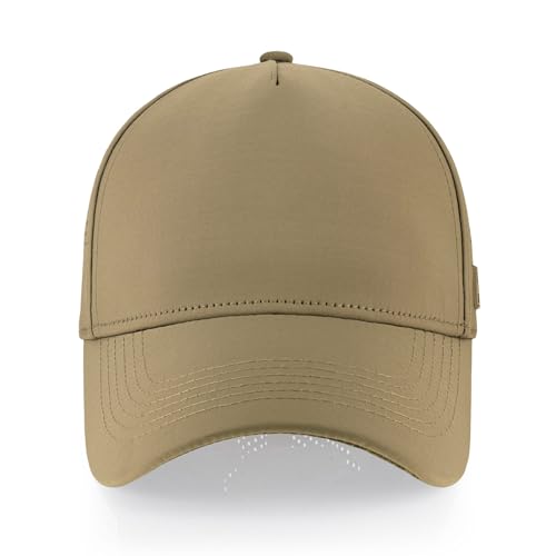 Image of CHOK.LIDS Cooling Trucker Hat Performance Cooling Mesh Back Flat Bill Hat Waterproof Dry Baseball Cap Fitted Hats for Men