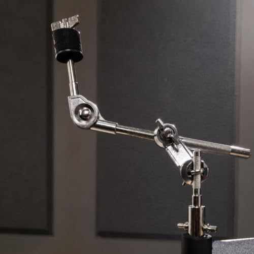 Abrazadera adaptadora para soporte de platillos, metálica y ajustable, hardware musical para batería miniatura 5