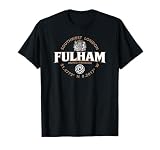 Fulham Southeast London England Coordinates Label 2C T-Shirt