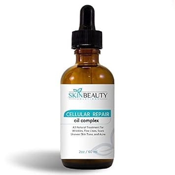 Cellular Repair Oil Complex Organic Essential Skin Oils Anti-Aging Face Skin & Hair Moisturizer 2 oz / 60 ml