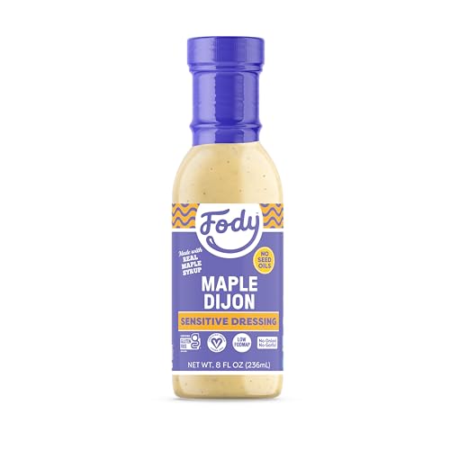 Fody Foods Maple Dijon Salad Dressing, 8 Oz