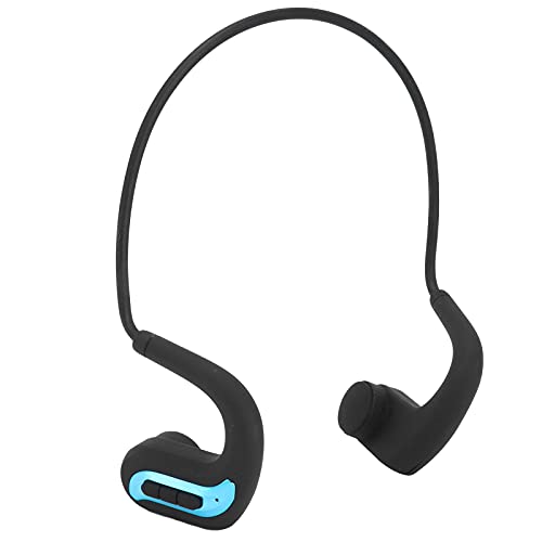 ERYUE Auriculares Inalámbricos Impermeables de Conducción ósea para Natación, Auriculares Deportivos IP68 para Llamadas Claras y Sonido Rico, Material de Goma Suave ABS