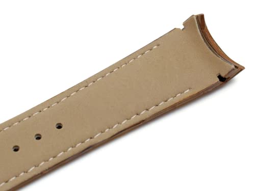 Image of RAYYN TOTTES02 COMPATIBLE FOR TISSOT COUTURIER 1853 & OTHER MODELS WATCHES Genuine Leather Watch Strap (Brown)
