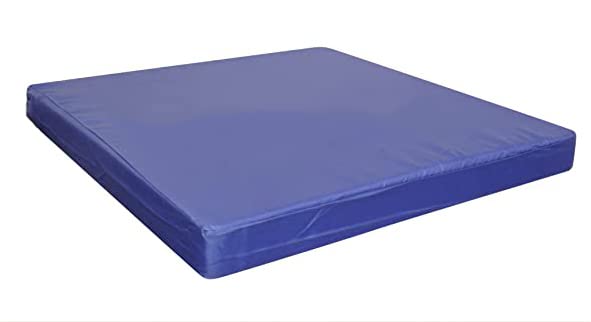 Dazzle Collection ®️ Garden Seat Pads Seat Cushions Waterproof Outdoor Indoor Seat Cushion Rattan Cushion Chair Seat Pads Garden Patio Chair Cushions (50cm x 50cm x 7cm, Royal Blue)