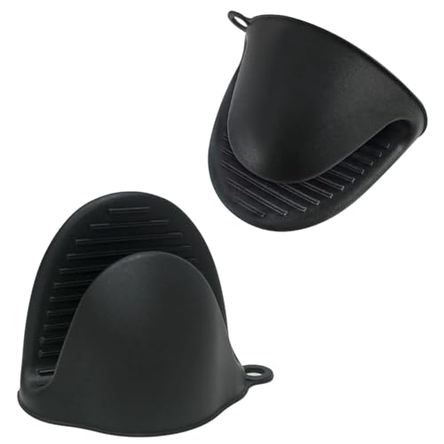 Gant de Cuisine Épais en Silicone, Gants de Cuisine Antidérapants, Gants de Four en Silicone Résistants à la Chaleur pour Friteuse à Air, pour...