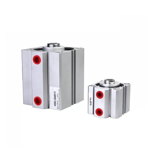 Cylindre compact SDA double effet à guidage fluide pour automatisation de précision